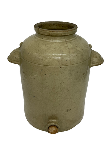 Large earthenware vinegar pot