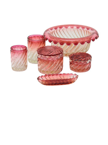 Baccarat vintage toiletry service