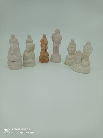 lot of terracotta figures