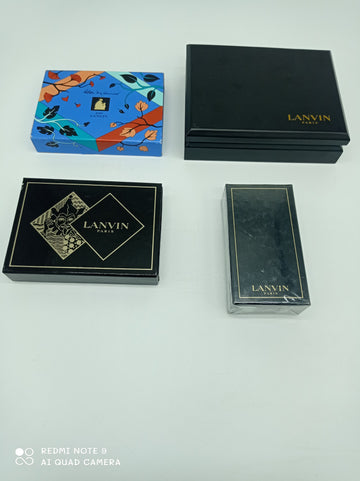 Lot of Lanvin brand card games