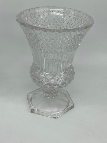 set of 3 magnificent vases crystal