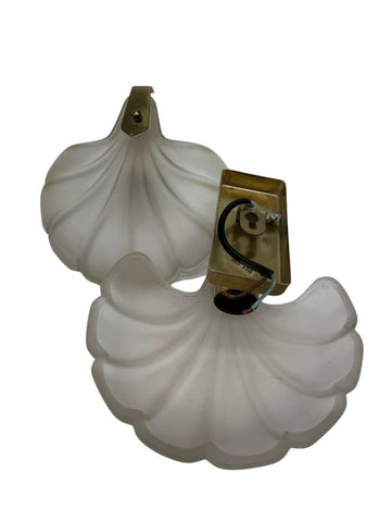 Elegant typically French Art Deco light wall lamp